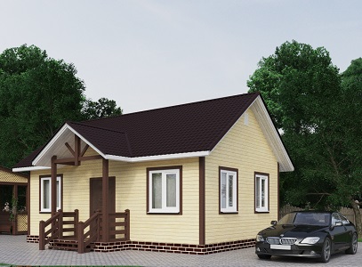Купить дом 8 на 8 в Усть-Джегуте цена от 827739 руб
