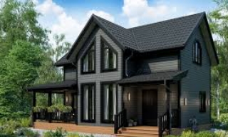 Проекты каркасных домов с террасой от 3577 рублей | Строй-Стд