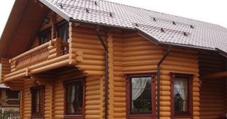 Строительство дома из оцилиндрованного бревна в Усть-Джегуте - от 132847 рублей