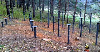 Свайный фундамент Усть-Джегута. Заказать под ключ цена от 2044 руб